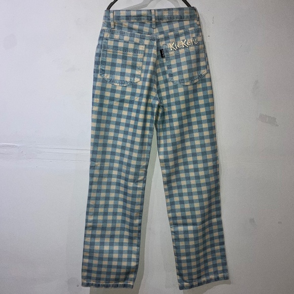 Kickers Denim - Kickers cream and blue denim jeans